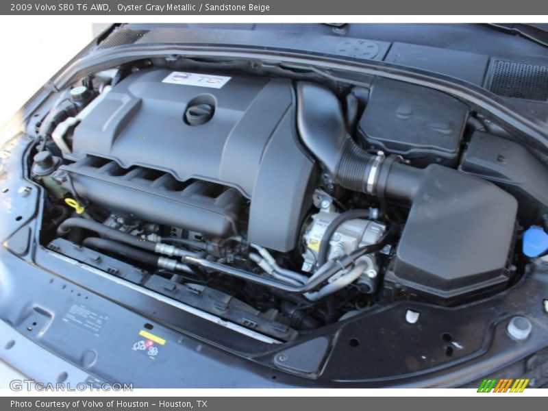  2009 S80 T6 AWD Engine - 3.0 Liter Twin-Turbo DOHC 24-Valve Inline 6 Cylinder