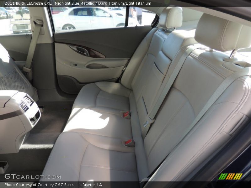 Midnight Blue Metallic / Dark Titanium/Light Titanium 2011 Buick LaCrosse CXL
