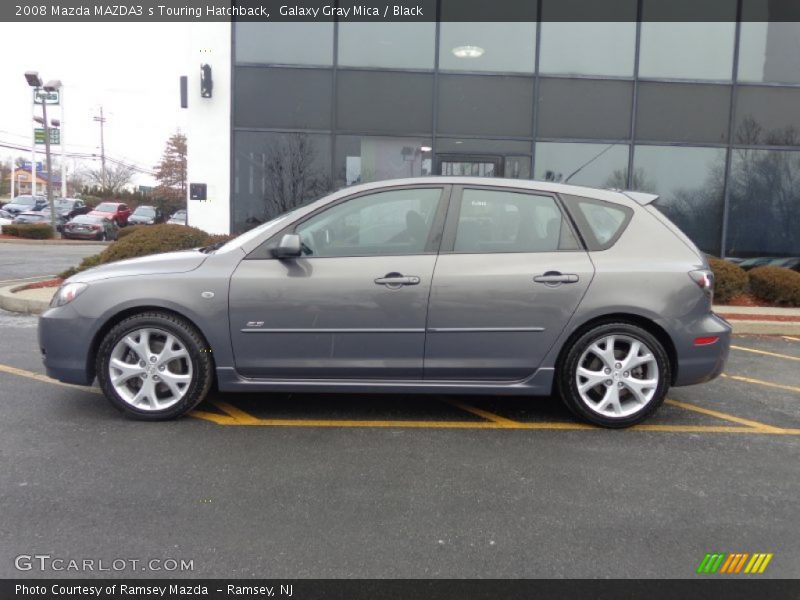  2008 MAZDA3 s Touring Hatchback Galaxy Gray Mica