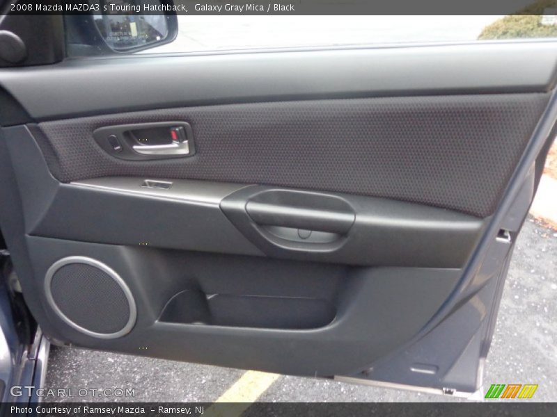 Galaxy Gray Mica / Black 2008 Mazda MAZDA3 s Touring Hatchback