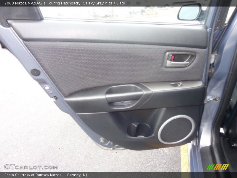 Galaxy Gray Mica / Black 2008 Mazda MAZDA3 s Touring Hatchback