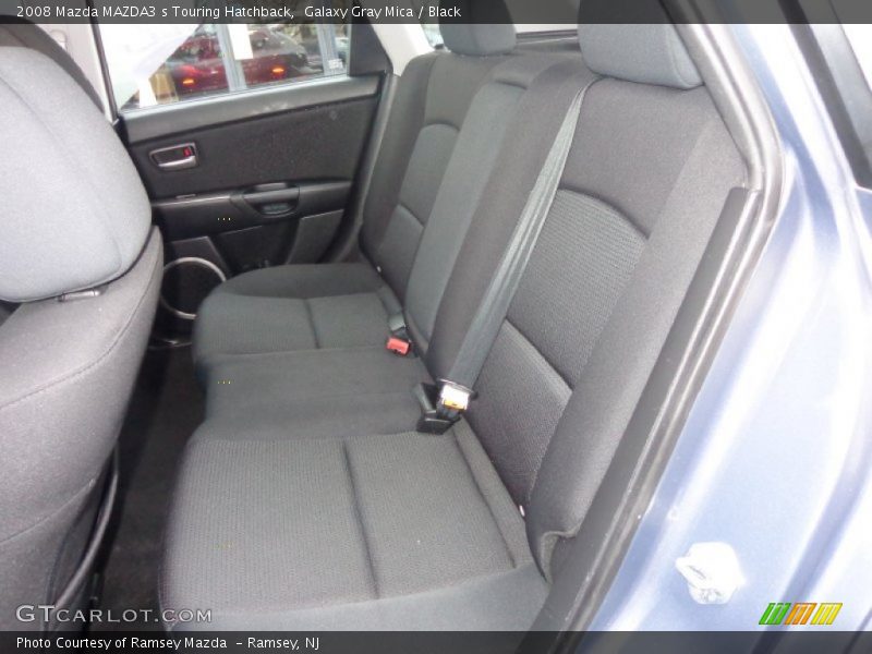 Galaxy Gray Mica / Black 2008 Mazda MAZDA3 s Touring Hatchback