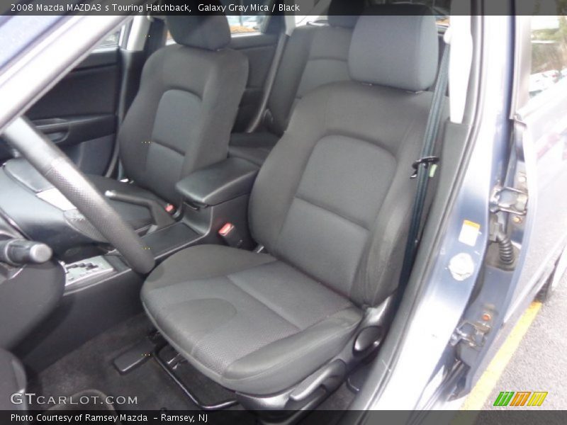 Galaxy Gray Mica / Black 2008 Mazda MAZDA3 s Touring Hatchback