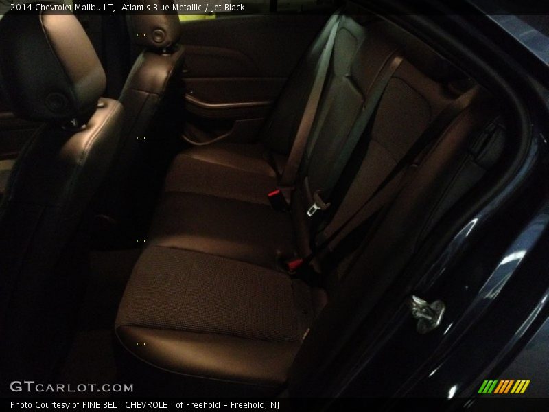 Atlantis Blue Metallic / Jet Black 2014 Chevrolet Malibu LT