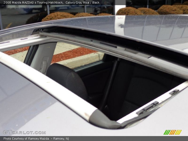 Galaxy Gray Mica / Black 2008 Mazda MAZDA3 s Touring Hatchback