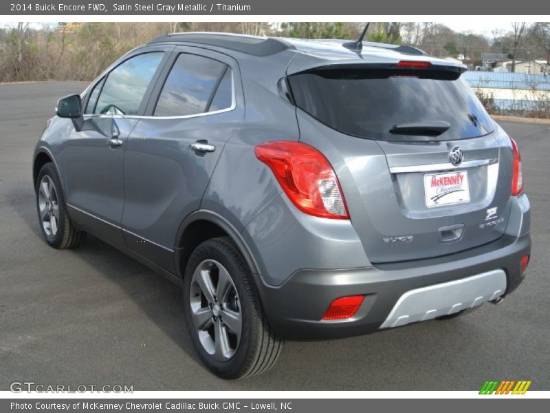 Satin Steel Gray Metallic / Titanium 2014 Buick Encore FWD