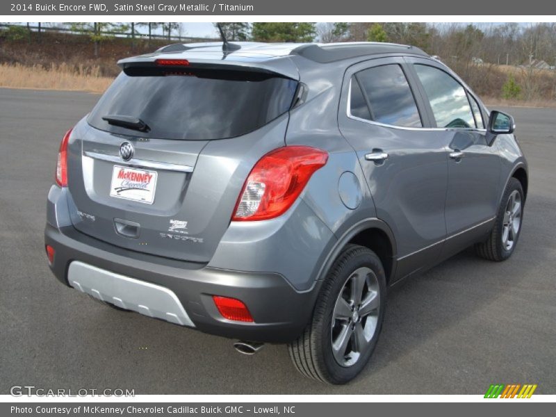 Satin Steel Gray Metallic / Titanium 2014 Buick Encore FWD