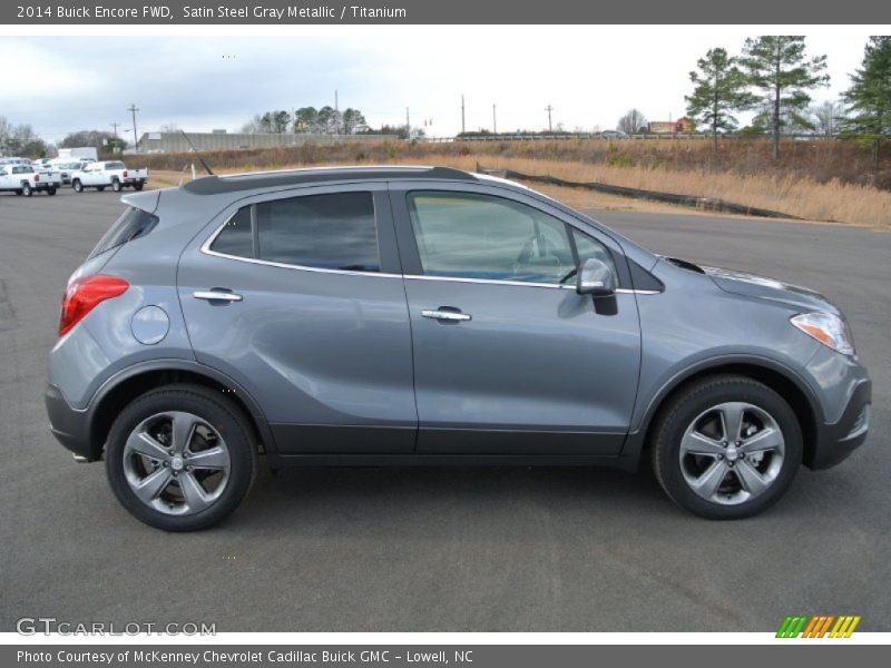 Satin Steel Gray Metallic / Titanium 2014 Buick Encore FWD