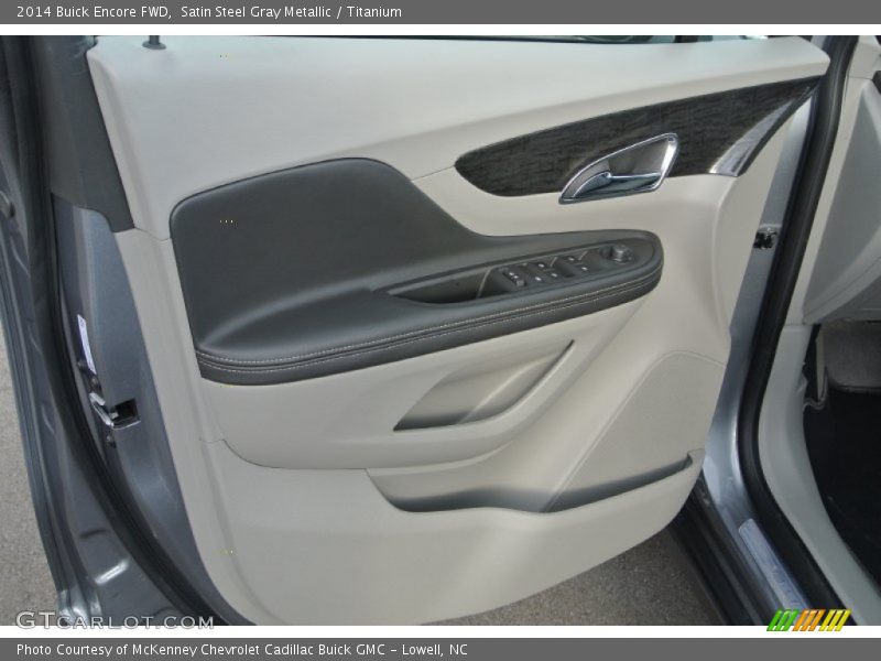 Satin Steel Gray Metallic / Titanium 2014 Buick Encore FWD