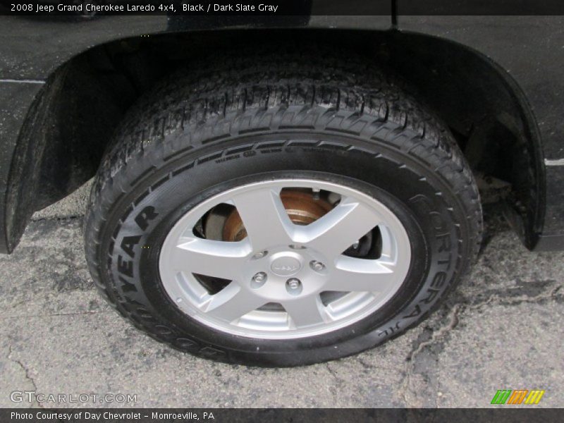 Black / Dark Slate Gray 2008 Jeep Grand Cherokee Laredo 4x4
