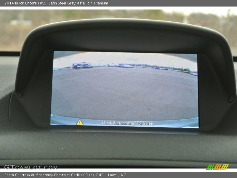 Satin Steel Gray Metallic / Titanium 2014 Buick Encore FWD