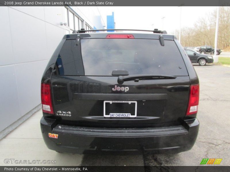 Black / Dark Slate Gray 2008 Jeep Grand Cherokee Laredo 4x4