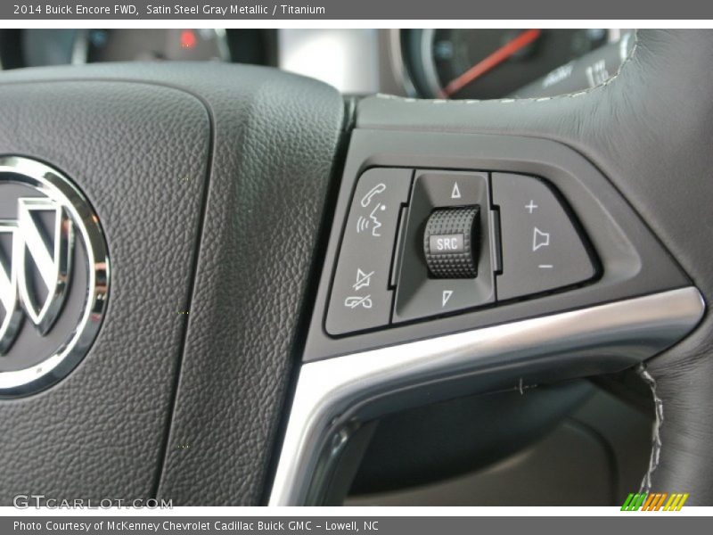 Satin Steel Gray Metallic / Titanium 2014 Buick Encore FWD