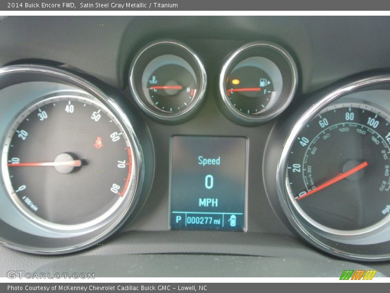 Satin Steel Gray Metallic / Titanium 2014 Buick Encore FWD