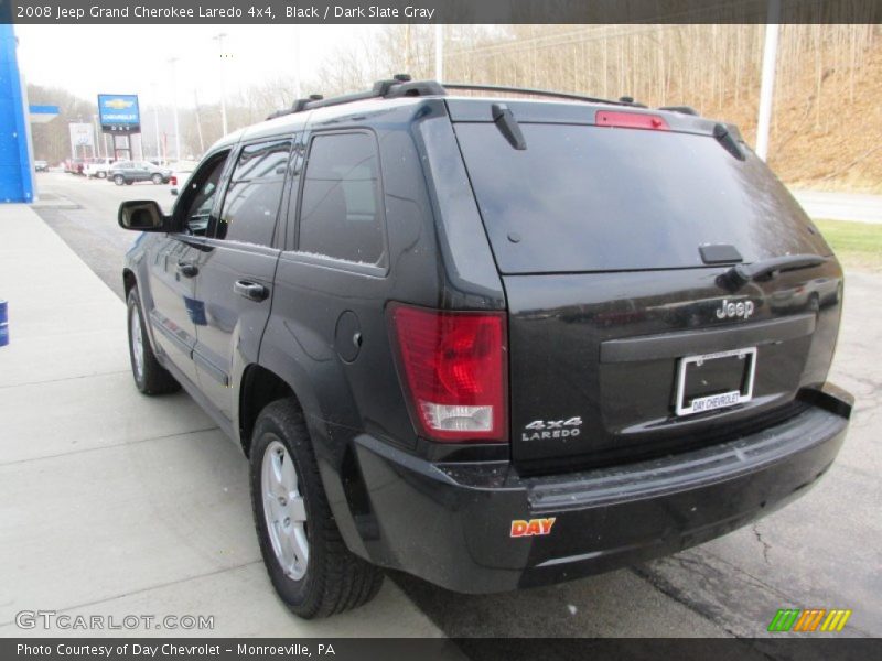 Black / Dark Slate Gray 2008 Jeep Grand Cherokee Laredo 4x4