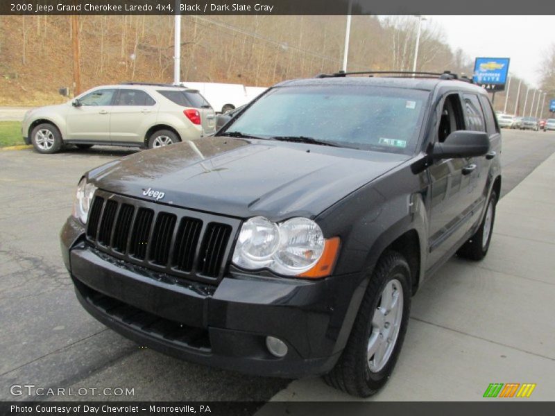 Black / Dark Slate Gray 2008 Jeep Grand Cherokee Laredo 4x4