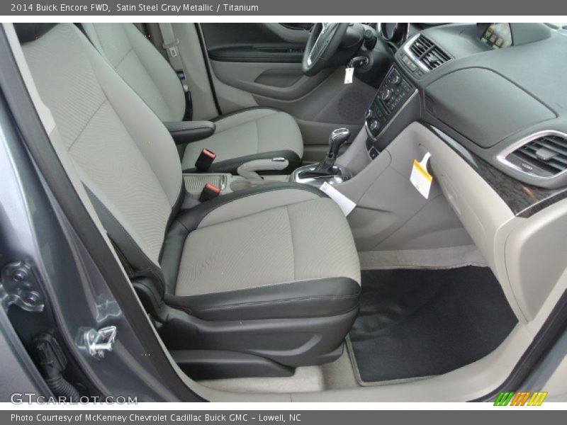 Front Seat of 2014 Encore FWD
