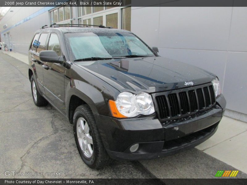 Black / Dark Slate Gray 2008 Jeep Grand Cherokee Laredo 4x4