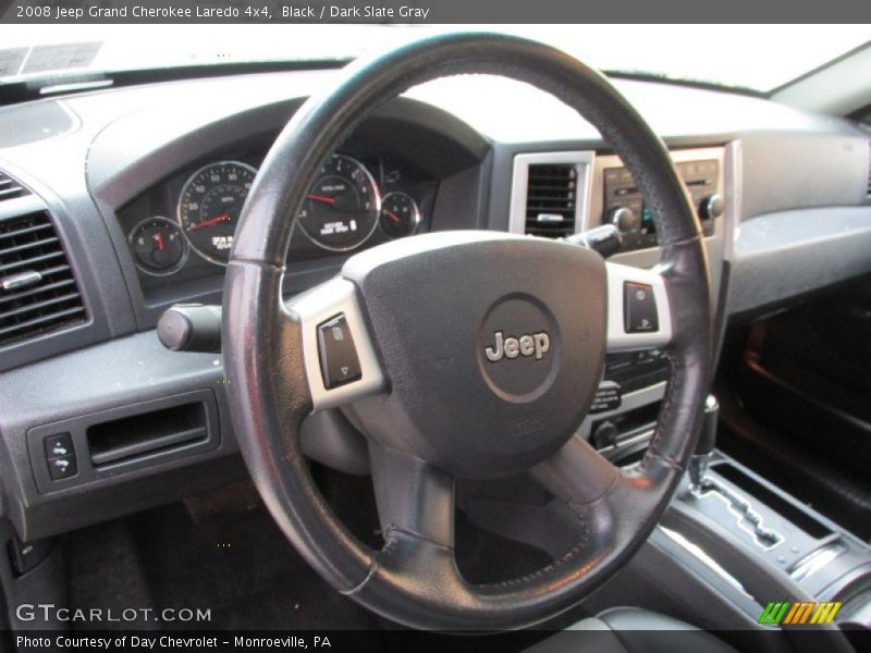 Black / Dark Slate Gray 2008 Jeep Grand Cherokee Laredo 4x4