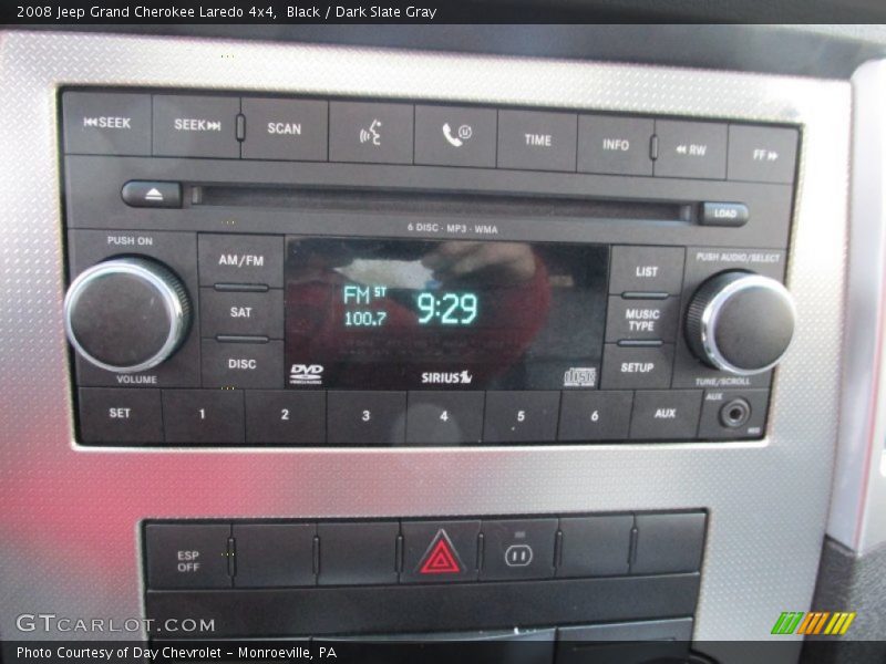 Black / Dark Slate Gray 2008 Jeep Grand Cherokee Laredo 4x4