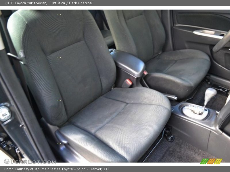 Flint Mica / Dark Charcoal 2010 Toyota Yaris Sedan