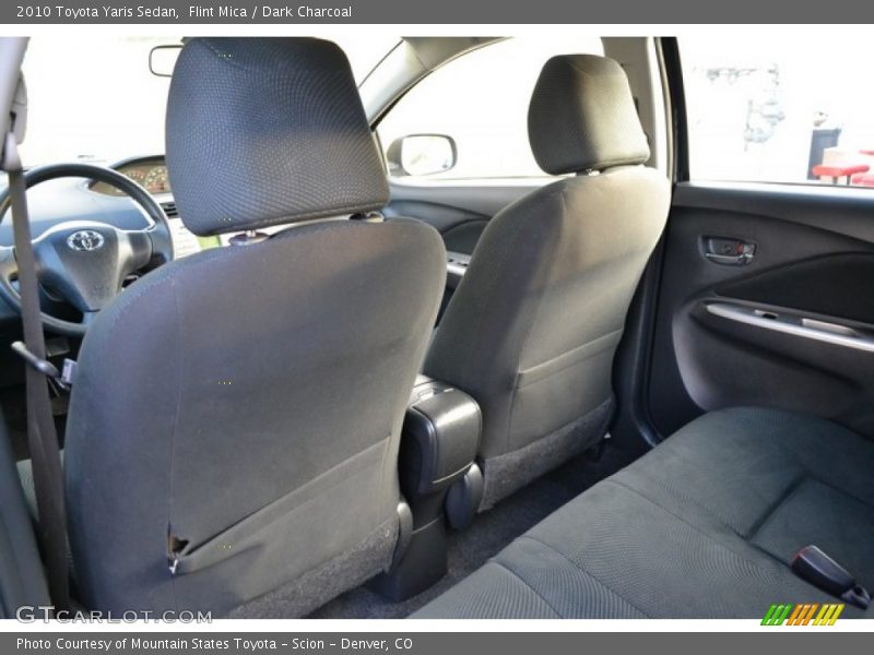 Flint Mica / Dark Charcoal 2010 Toyota Yaris Sedan