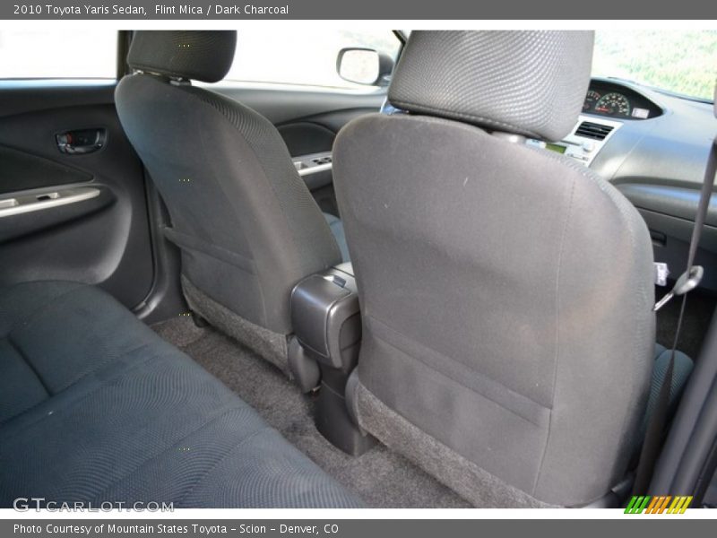 Flint Mica / Dark Charcoal 2010 Toyota Yaris Sedan