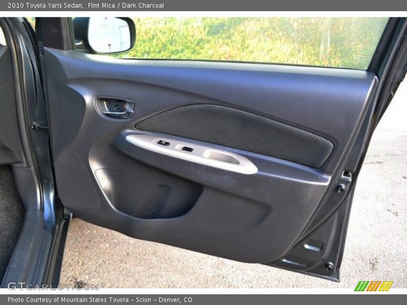 Flint Mica / Dark Charcoal 2010 Toyota Yaris Sedan
