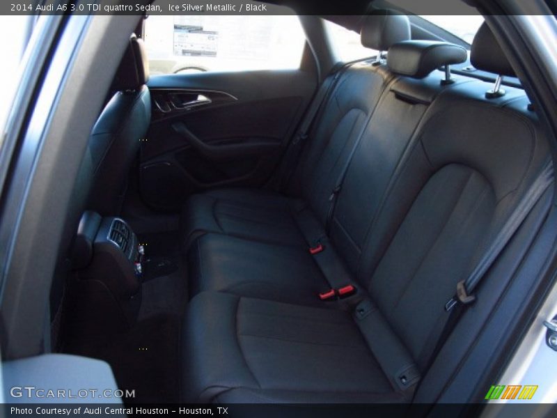 Ice Silver Metallic / Black 2014 Audi A6 3.0 TDI quattro Sedan