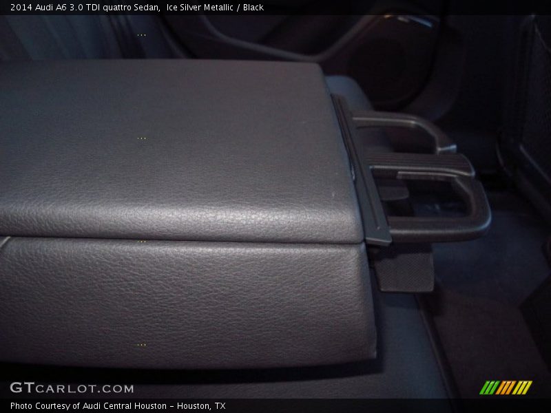 Ice Silver Metallic / Black 2014 Audi A6 3.0 TDI quattro Sedan