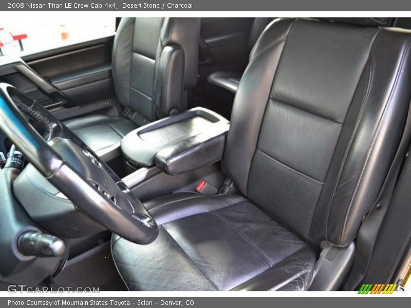 Desert Stone / Charcoal 2008 Nissan Titan LE Crew Cab 4x4