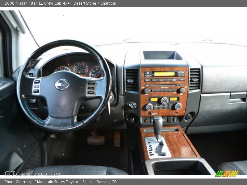 Desert Stone / Charcoal 2008 Nissan Titan LE Crew Cab 4x4