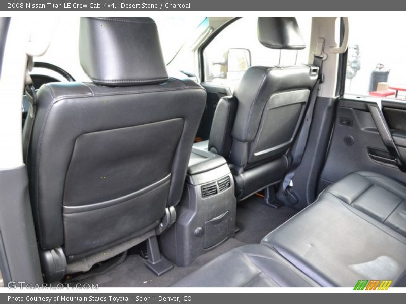 Desert Stone / Charcoal 2008 Nissan Titan LE Crew Cab 4x4