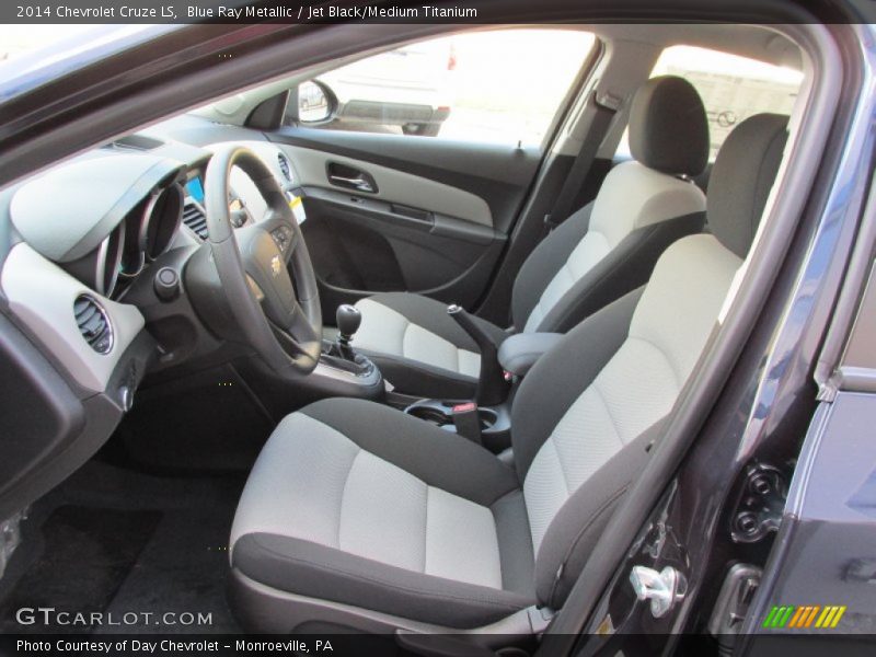 Blue Ray Metallic / Jet Black/Medium Titanium 2014 Chevrolet Cruze LS
