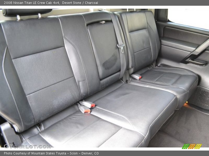 Desert Stone / Charcoal 2008 Nissan Titan LE Crew Cab 4x4