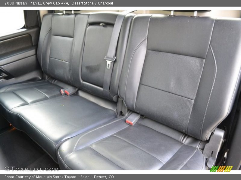 Desert Stone / Charcoal 2008 Nissan Titan LE Crew Cab 4x4