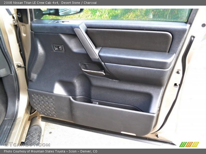 Desert Stone / Charcoal 2008 Nissan Titan LE Crew Cab 4x4