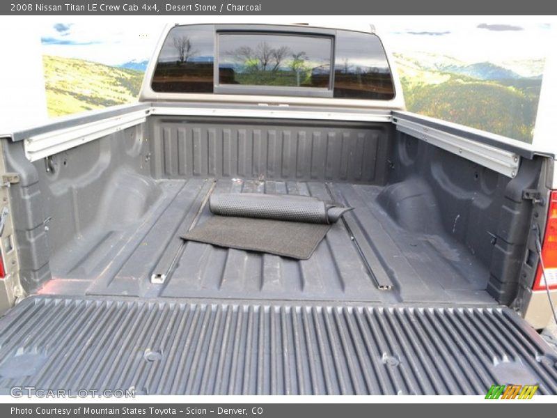 Desert Stone / Charcoal 2008 Nissan Titan LE Crew Cab 4x4