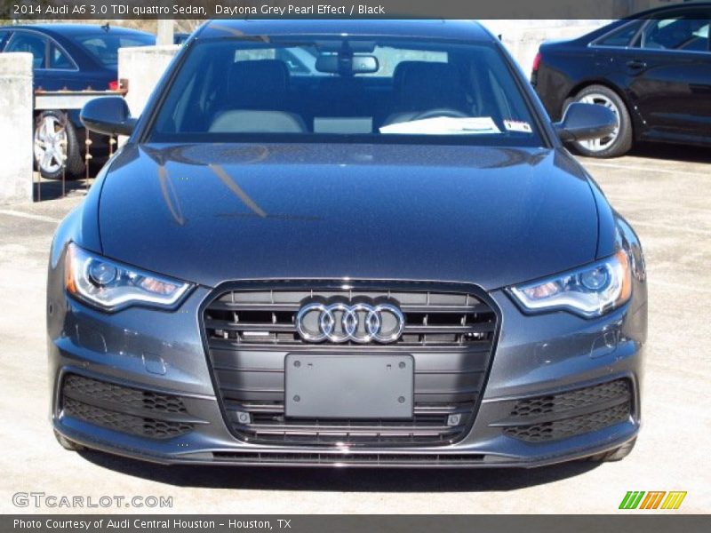 Daytona Grey Pearl Effect / Black 2014 Audi A6 3.0 TDI quattro Sedan