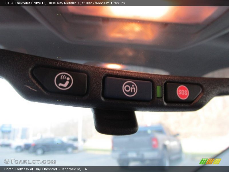 Blue Ray Metallic / Jet Black/Medium Titanium 2014 Chevrolet Cruze LS