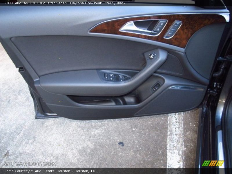 Daytona Grey Pearl Effect / Black 2014 Audi A6 3.0 TDI quattro Sedan