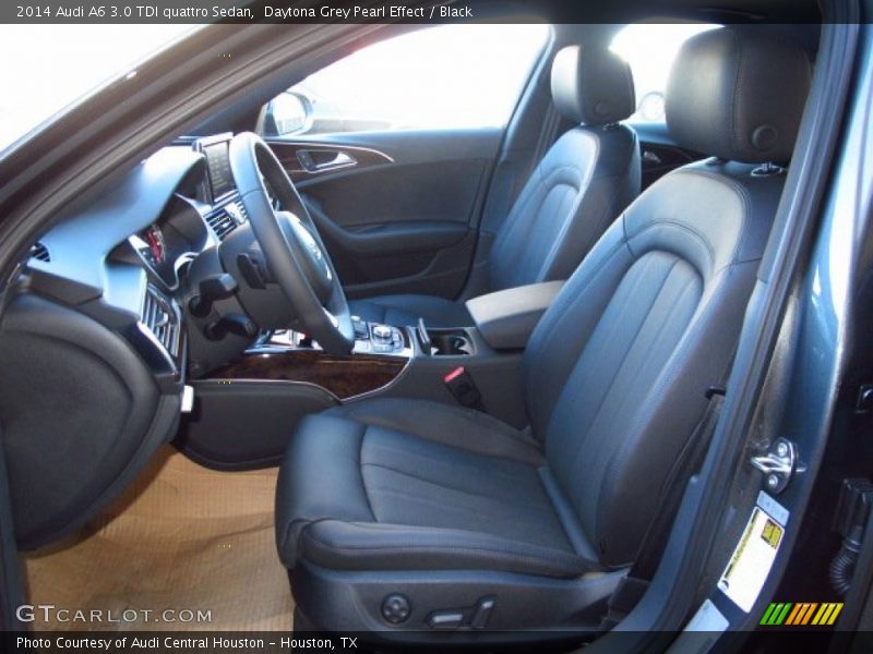 Daytona Grey Pearl Effect / Black 2014 Audi A6 3.0 TDI quattro Sedan