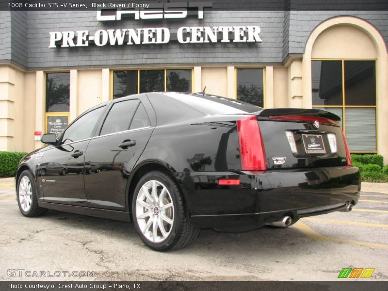 Black Raven / Ebony 2008 Cadillac STS -V Series