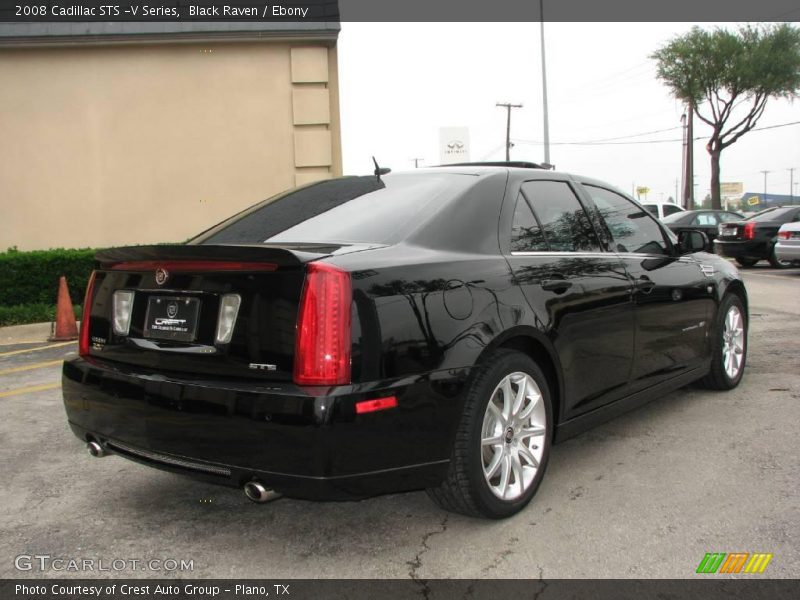 Black Raven / Ebony 2008 Cadillac STS -V Series