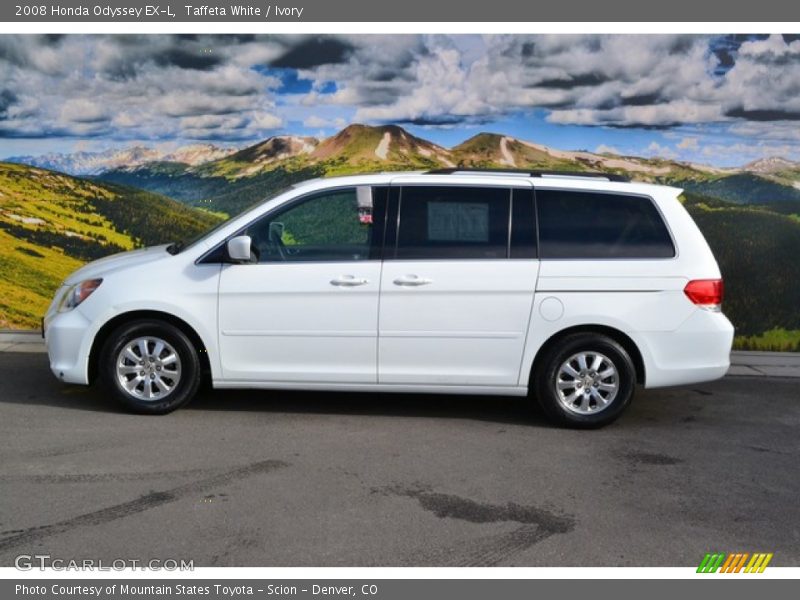 Taffeta White / Ivory 2008 Honda Odyssey EX-L