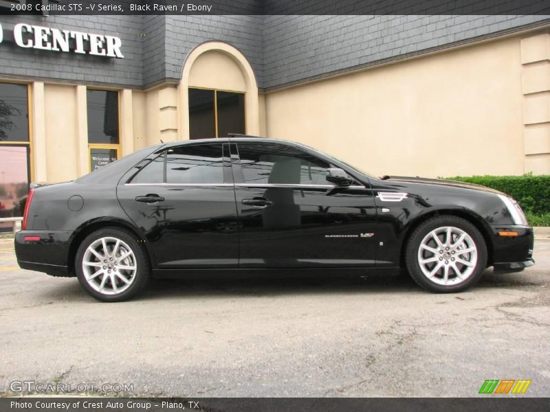 Black Raven / Ebony 2008 Cadillac STS -V Series