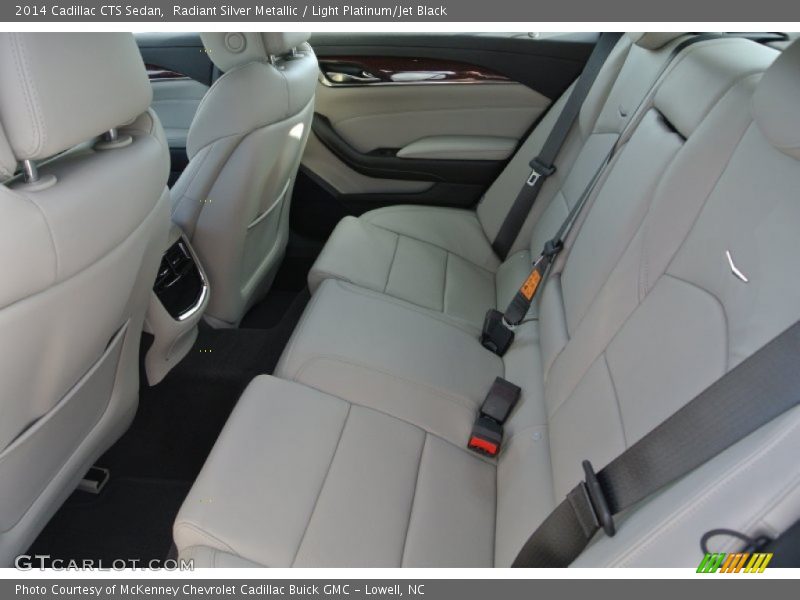 Radiant Silver Metallic / Light Platinum/Jet Black 2014 Cadillac CTS Sedan