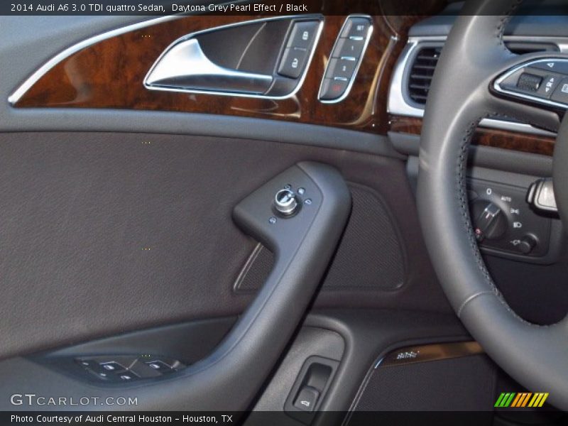 Daytona Grey Pearl Effect / Black 2014 Audi A6 3.0 TDI quattro Sedan