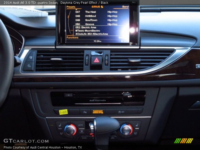 Daytona Grey Pearl Effect / Black 2014 Audi A6 3.0 TDI quattro Sedan