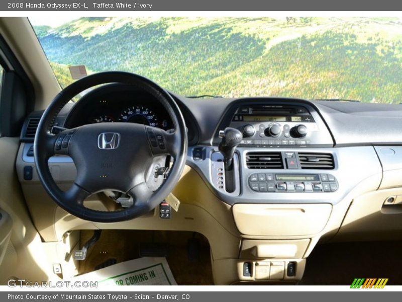 Taffeta White / Ivory 2008 Honda Odyssey EX-L